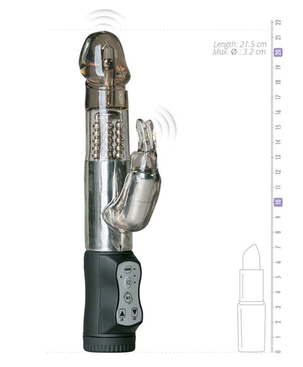 Easytoys Black Rabbit Vibrator
