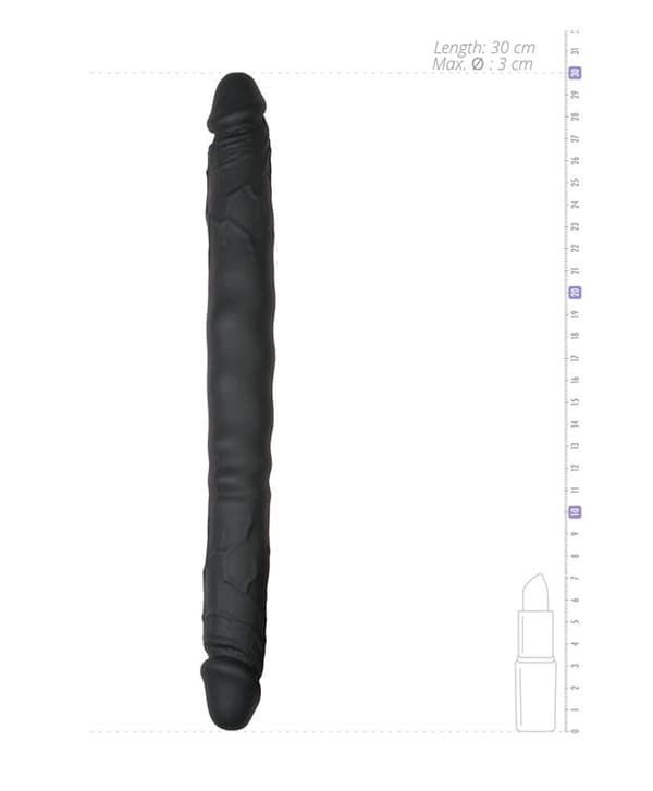 EasyToys Dobbeldildo i silikon (30 cm)