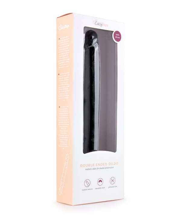 EasyToys Dobbeldildo i silikon (30 cm)