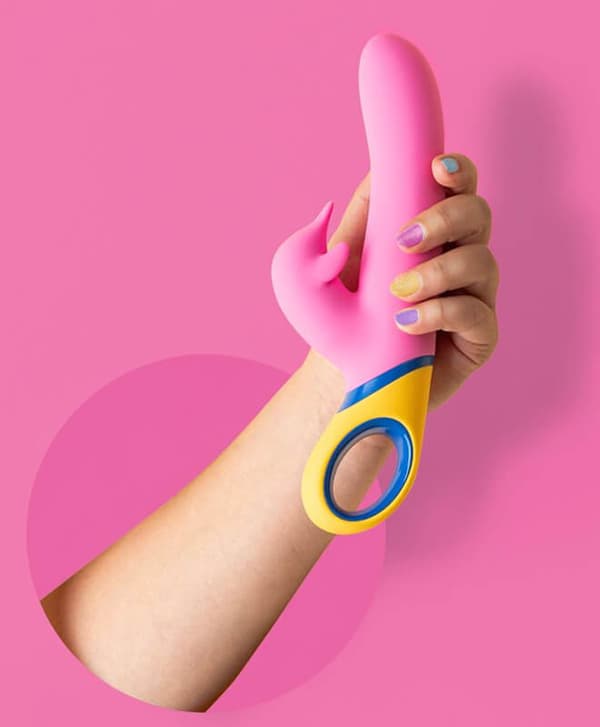 PMV20 Copy Rabbitvibrator med Delfin