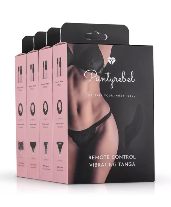 Pantyrebel Fjernstyrt Vibrerende Truse - G-streng