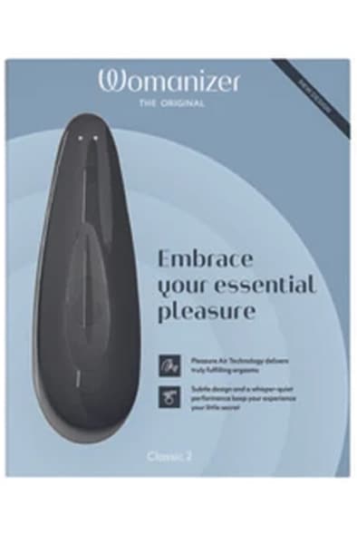 Womanizer Classic 2 Black Air pressure vibrator