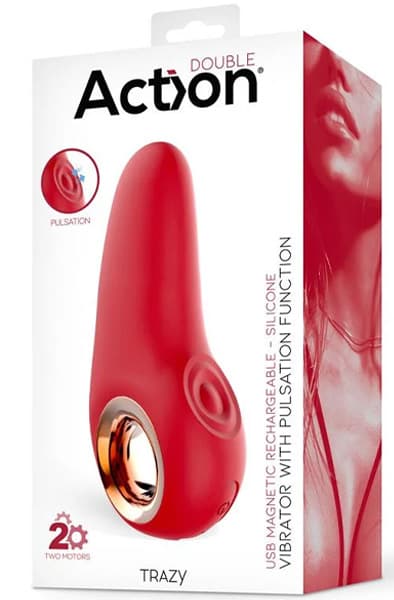 Trazy Stimulator With Vibration & Pulsation Vibrator
