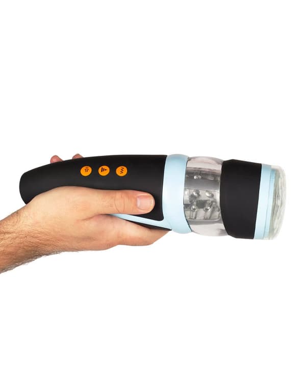 CRUIZR - CP02 Roterende og Vibrerende Masturbator m/ Adapter