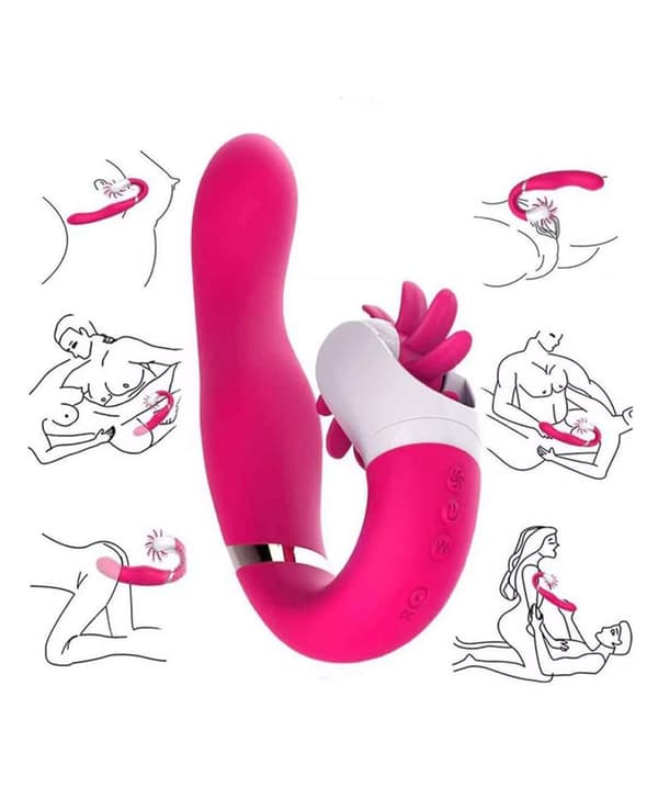 Dave G-punktvibrator m/ tunger