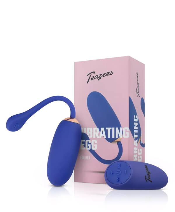 Teazers Vibrerende egg m/ fjernkontroll