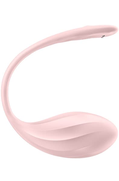Satisfyer Ribbed Petal App Vibrator App-styret vibrerende æg