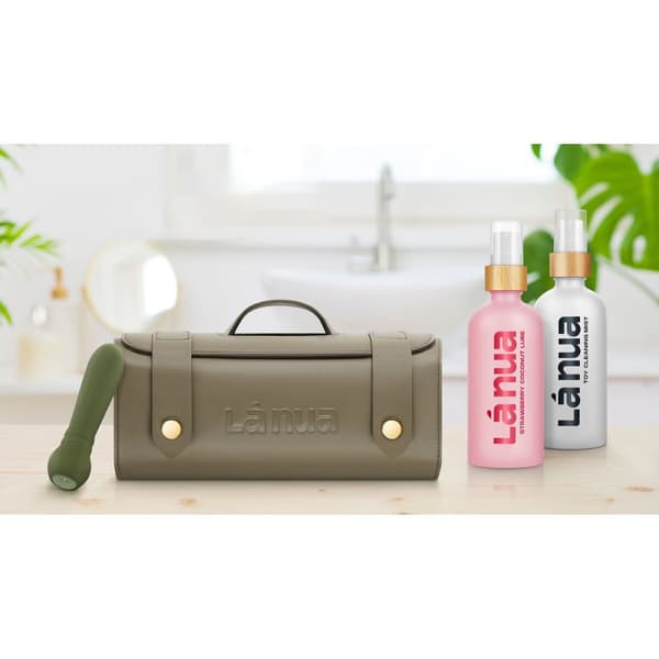 Afslappende Rejsesæt Lá Nua STRAWBERRY COCONUT BUNDLE 100 ml