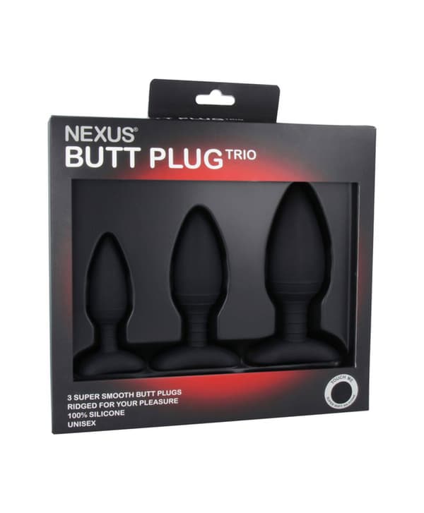Nexus Butt Plug Trio Set