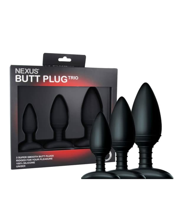 Nexus Butt Plug Trio Set