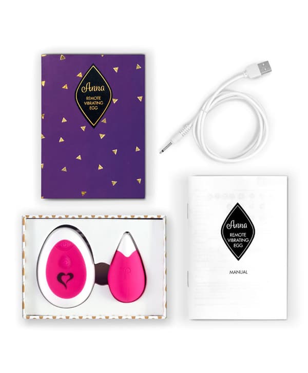 Anna Vibrerende Egg - Rosa