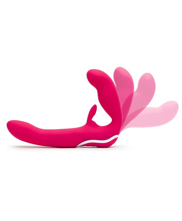 Happy Rabbit Strapless Strap On Rabbit Vibe