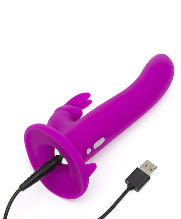 Happy Rabbit Vibrating Strap On Harness Set