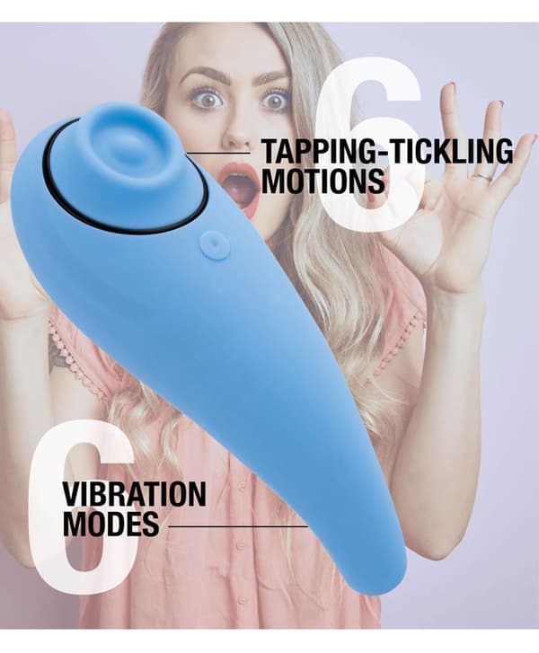 Femmegasm Tapping & Tickling Vibrator