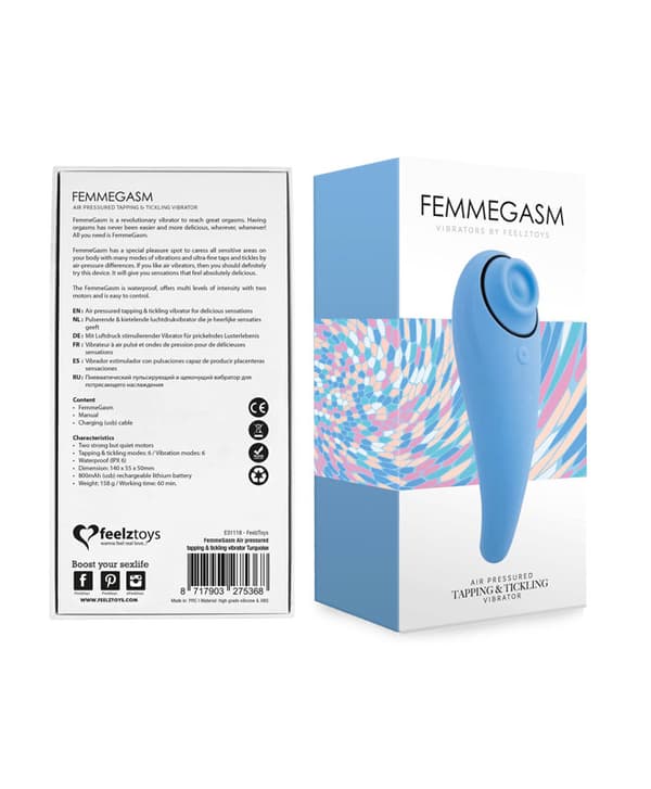 Femmegasm Tapping & Tickling Vibrator