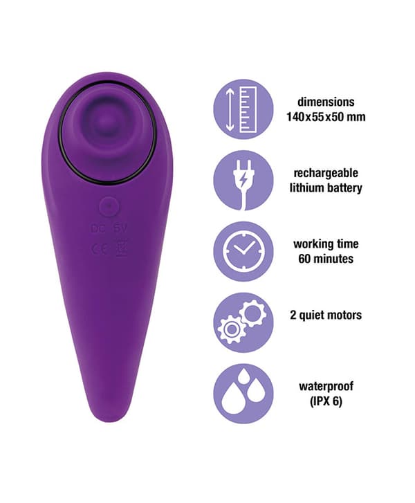 Femmegasm Tapping & Tickling Vibrator