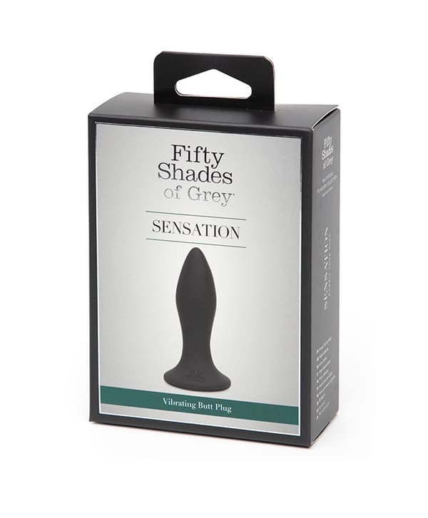 Fifty Shades of Grey Sensation - Oppladbar Vibrerende Analplugg
