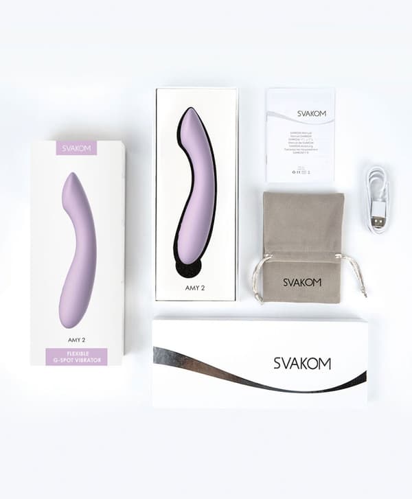Svakom - Amy 2 G-Spot & Clitoral Vibrator