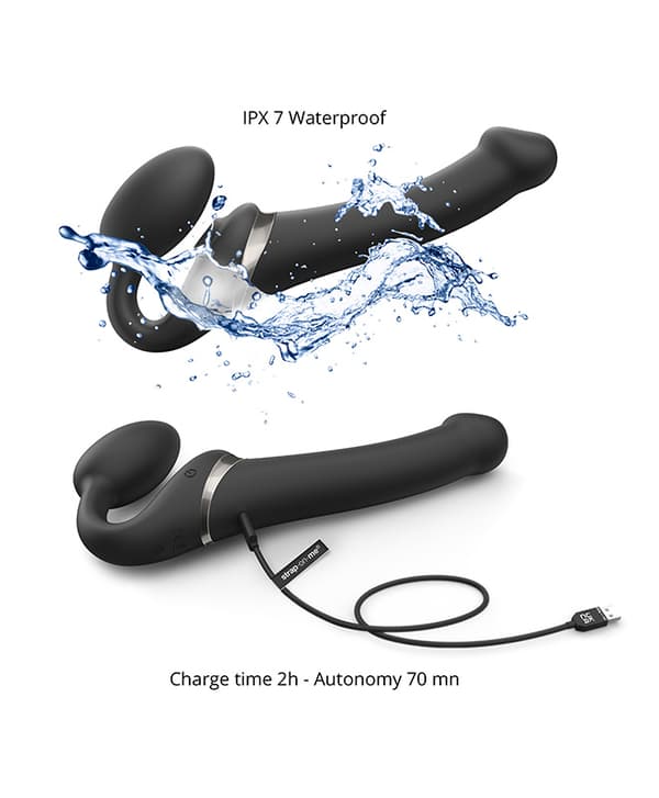 Strap-On-Me Strapless Vibrerende Strap-On