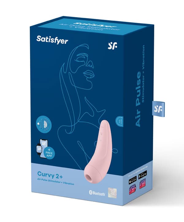 Satisfyer Curvy 2+ - Rosa