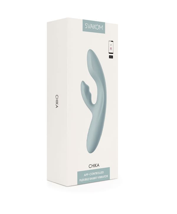 Svakom - Chika Appkontrollert Varmende Rabbitvibrator