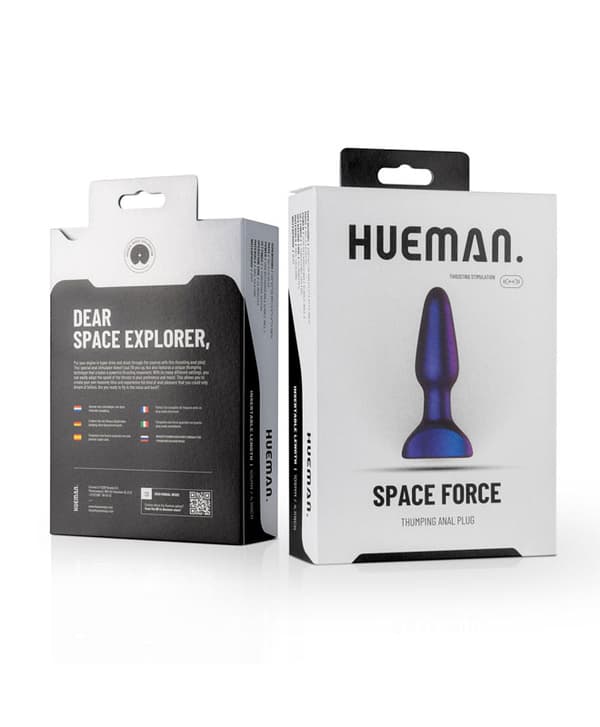 Hueman - Space Force Trommende Analplugg
