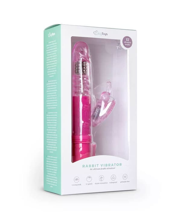 Easytoys Pink Butterfly Vibrator