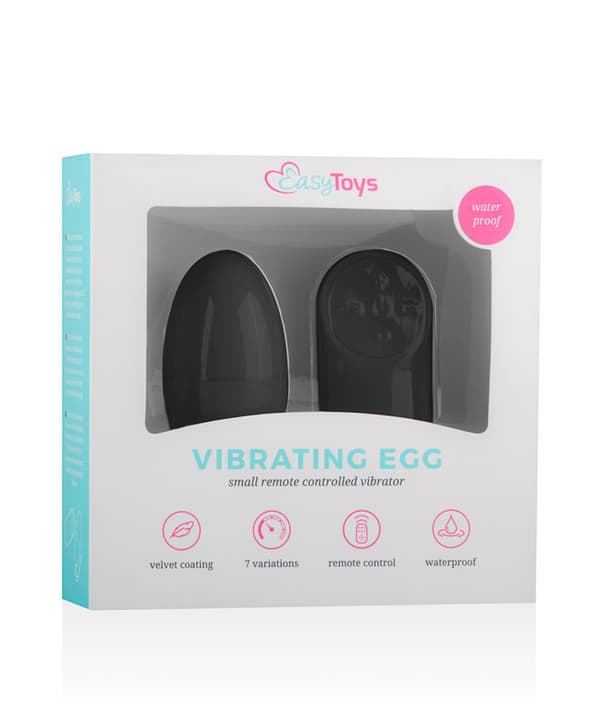 EasyToys - Vibrerende Egg m/ Fjernkontroll