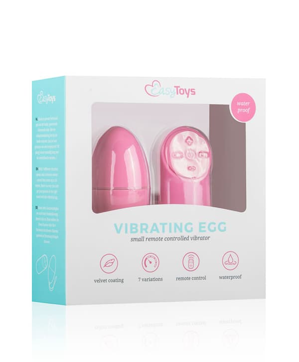 EasyToys - Vibrerende Egg m/ Fjernkontroll