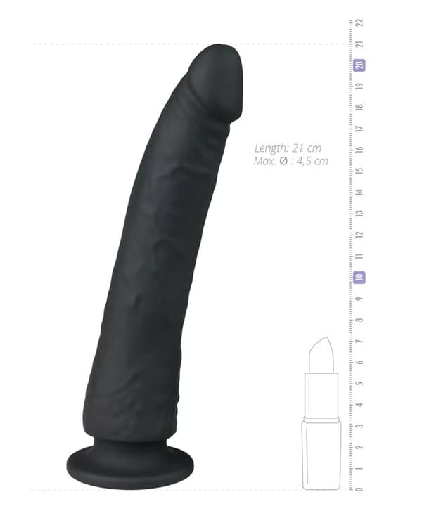 Realistisk Dildo m/ Sugekopp