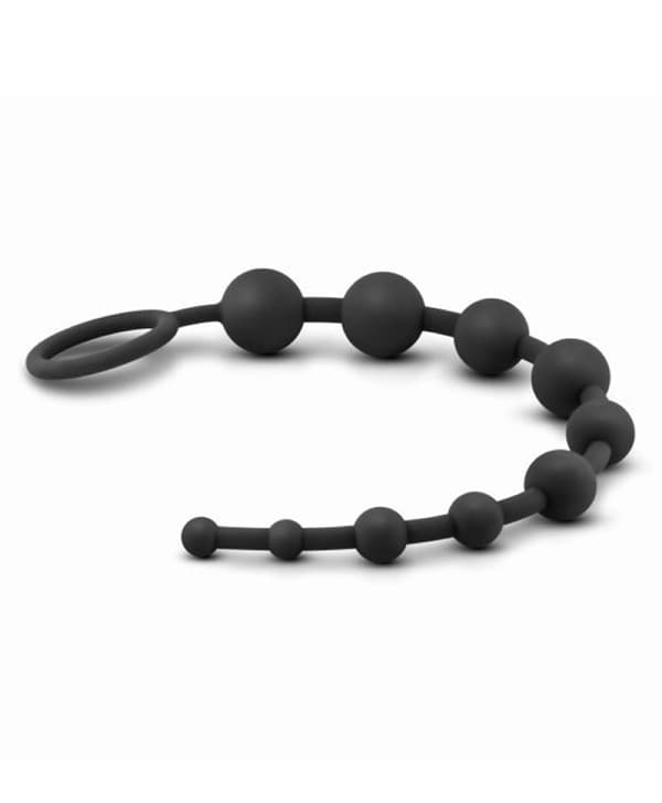 Anal Adventures Platinum - Silicone Anal Beads