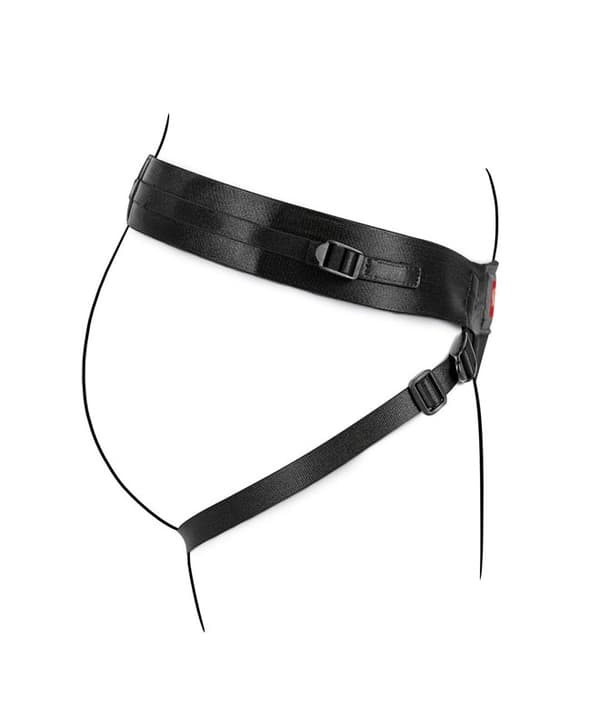 No-Parts - Taylor Justerbar Strap On Harness m/ Dobbel O-ring
