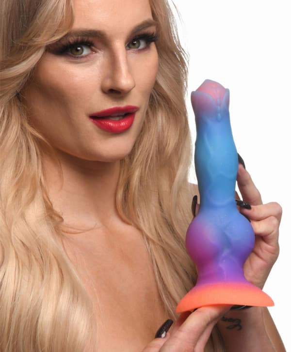 Glow-In-The-Dark Space Alien Dildo
