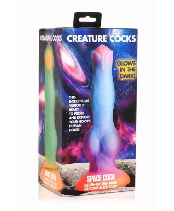 Glow-In-The-Dark Space Alien Dildo