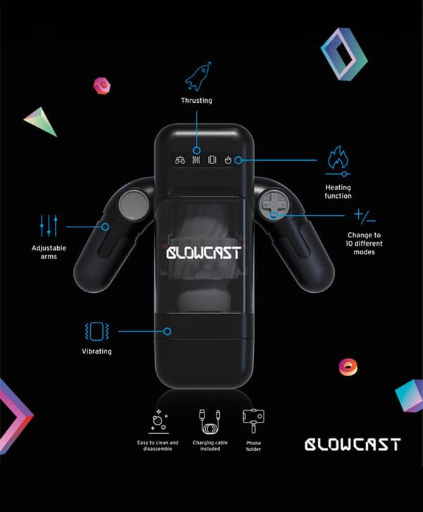BLOWCAST - Blowbot Automatic Masturbator