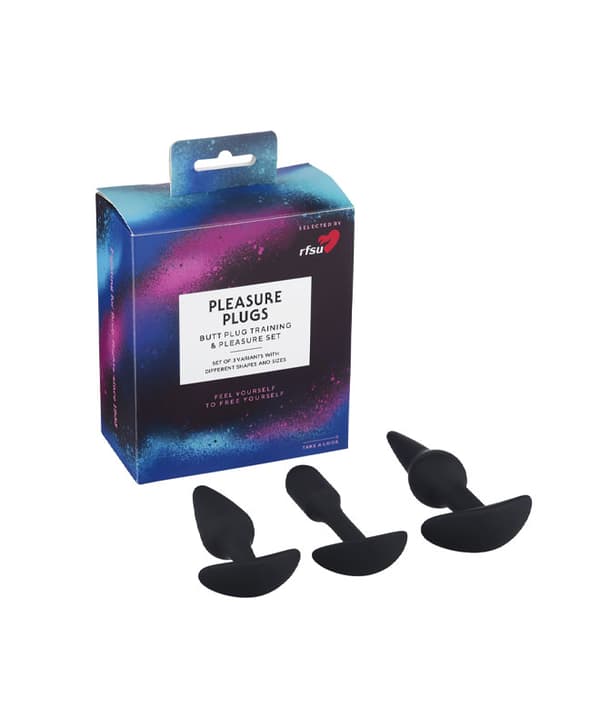 RFSU Pleasure Plugs Training Set 3pk