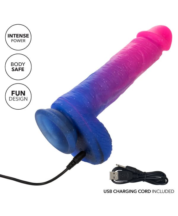 Naughty Bits Ombre Hombre Vibrerende Dildo (22 cm)