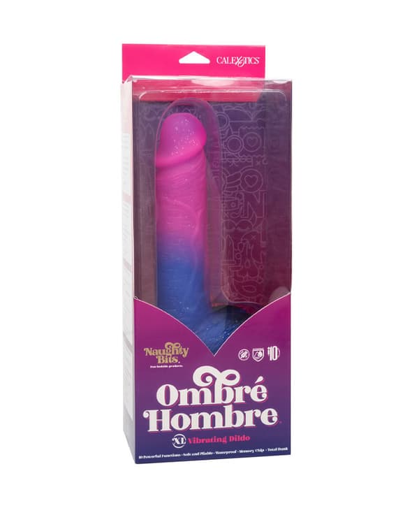 Naughty Bits Ombre Hombre Vibrerende Dildo (22 cm)