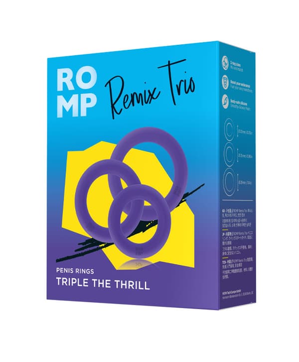 ROMP Remix Trio Penisringer (3pk)