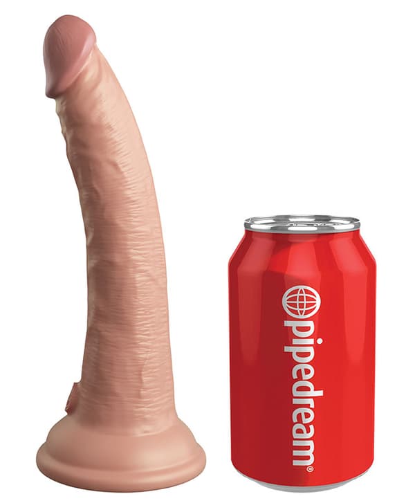 King C Elite Silikondildo Dual Density 7'' (18 cm)