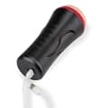 Miniatyrbild 4 av 4: OMG Manual Pressure Vibrating Male Masturbator for Men - LOVE AND VIBES Collection Black