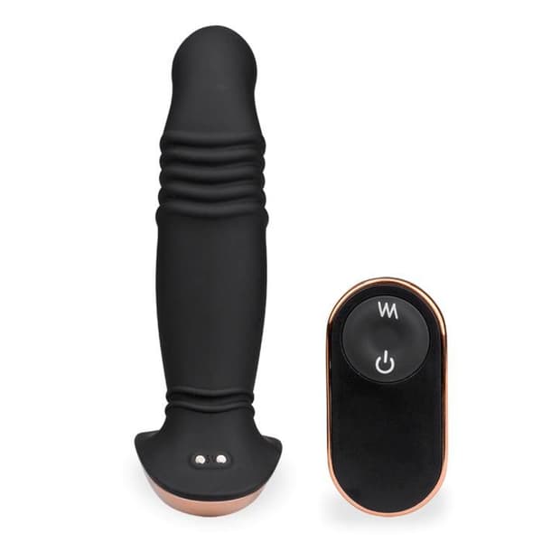 Oliver vibrerande och stötande prostatastimulator