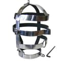 Miniatyrbild 2 av 2: Stål BDSM-mask med krage - Metal Hard