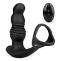 Miniatyrbild 3 av 6: Prostatastimulator - Soulmate - Svart - Fjärrstyrd - 3 lägen fram och tillbaka - 7 vibrationslägen