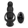 Miniatyrbild 4 av 6: Prostatastimulator - Soulmate - Svart - Fjärrstyrd - 3 lägen fram och tillbaka - 7 vibrationslägen