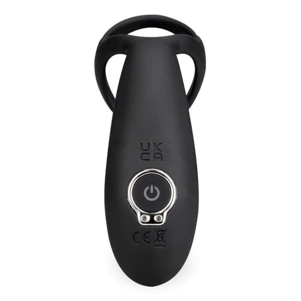 Prostatastimulator - Soulmate - Svart - Fjärrstyrd - 3 lägen fram och tillbaka - 7 vibrationslägen