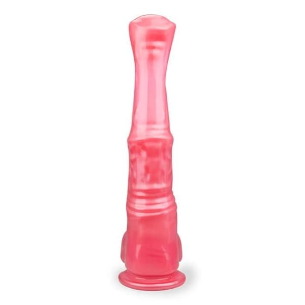 XXXL sugkopp dildohäst Rosa
