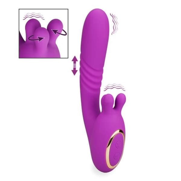 Royal Clitoris Massager Thrust Vibrator