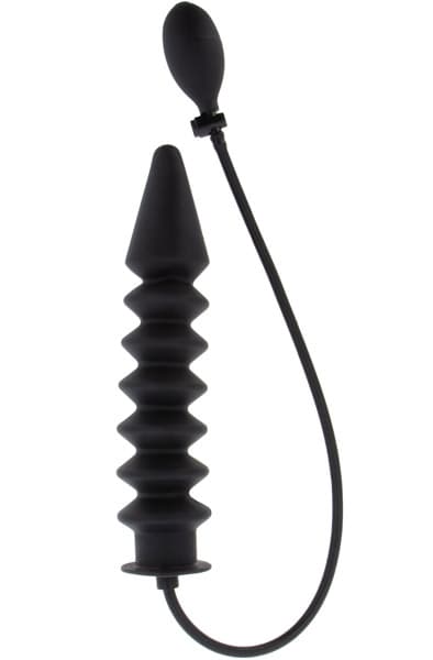 Extreme Inflatable Ribbed Plug 38 cm Oppblåsbar analplugg