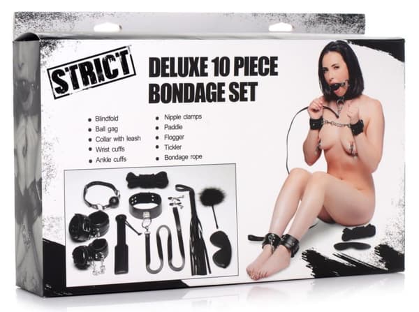 STRICT BONDAGE SET 10 DELARS